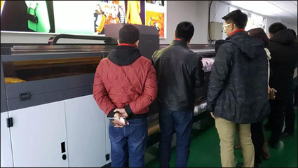 登腾广告设备应邀参加欧瑞卡新品发布会 携手共赢创想未来